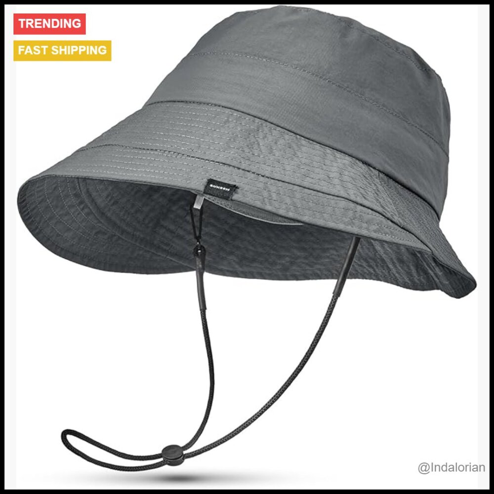 Lightweight Packable Bucket Hat Quick-Dry Uv Sun Protection Hiking Outdoor